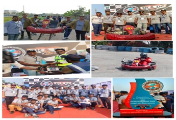 Achievement of KITS Team TITANS in National Kart Event
