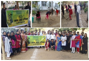 Swachh Bharat Abhiyan was conducted by Department of Electronics Engineering & Electronics and Communication Engineering